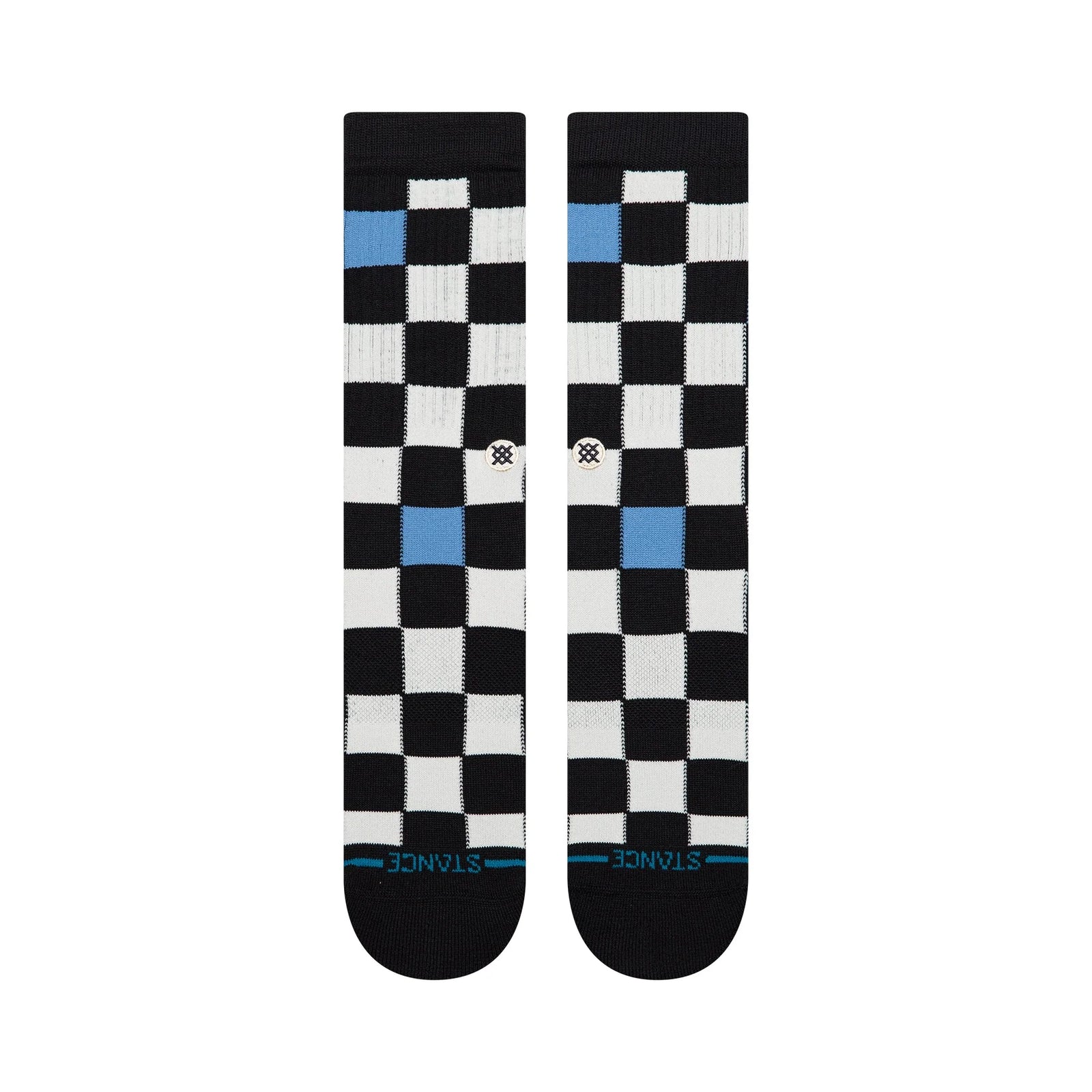Stance Chef Check Crew - Capri Blue