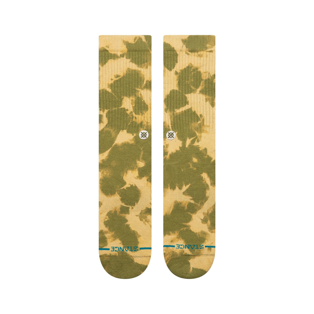 Stance Spotty Dye Crew - Olive
