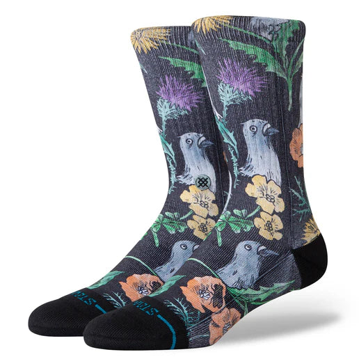 Stance Just Flocked - Black