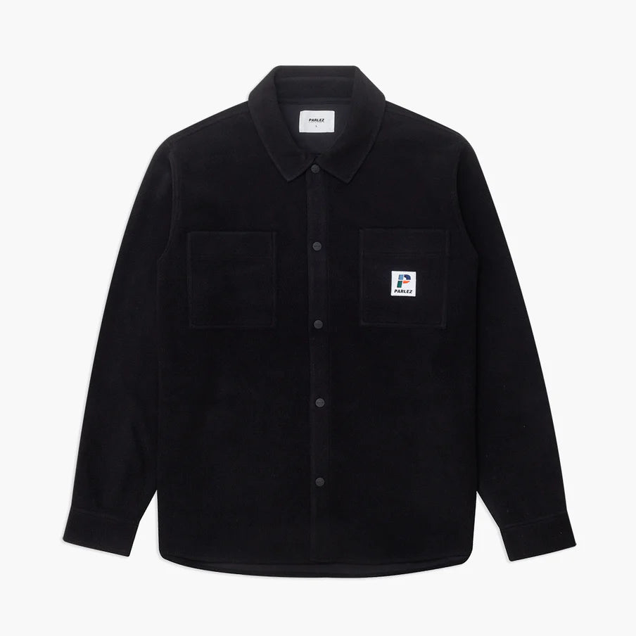Parlez Skipper Fleece Shirt - Black
