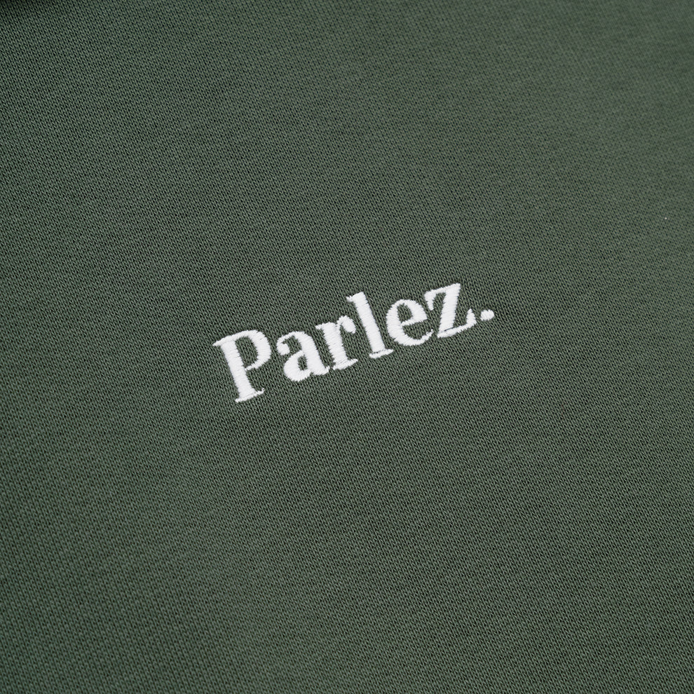 Parlez Amos OS Hoodie - Kelp Green