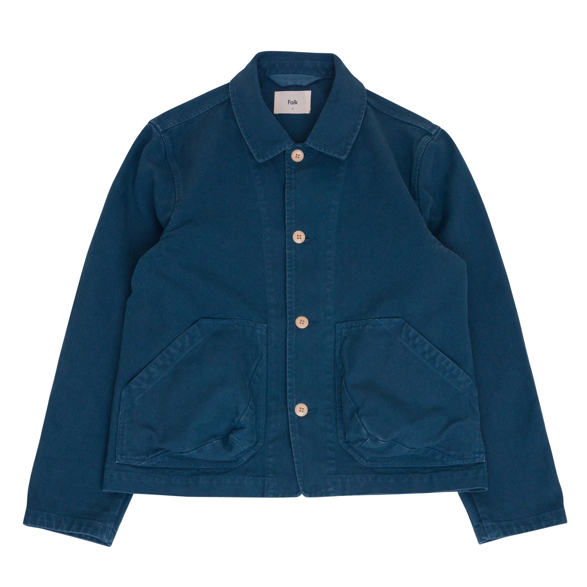 Folk Prism Jacket - Ocean Blue Canvas