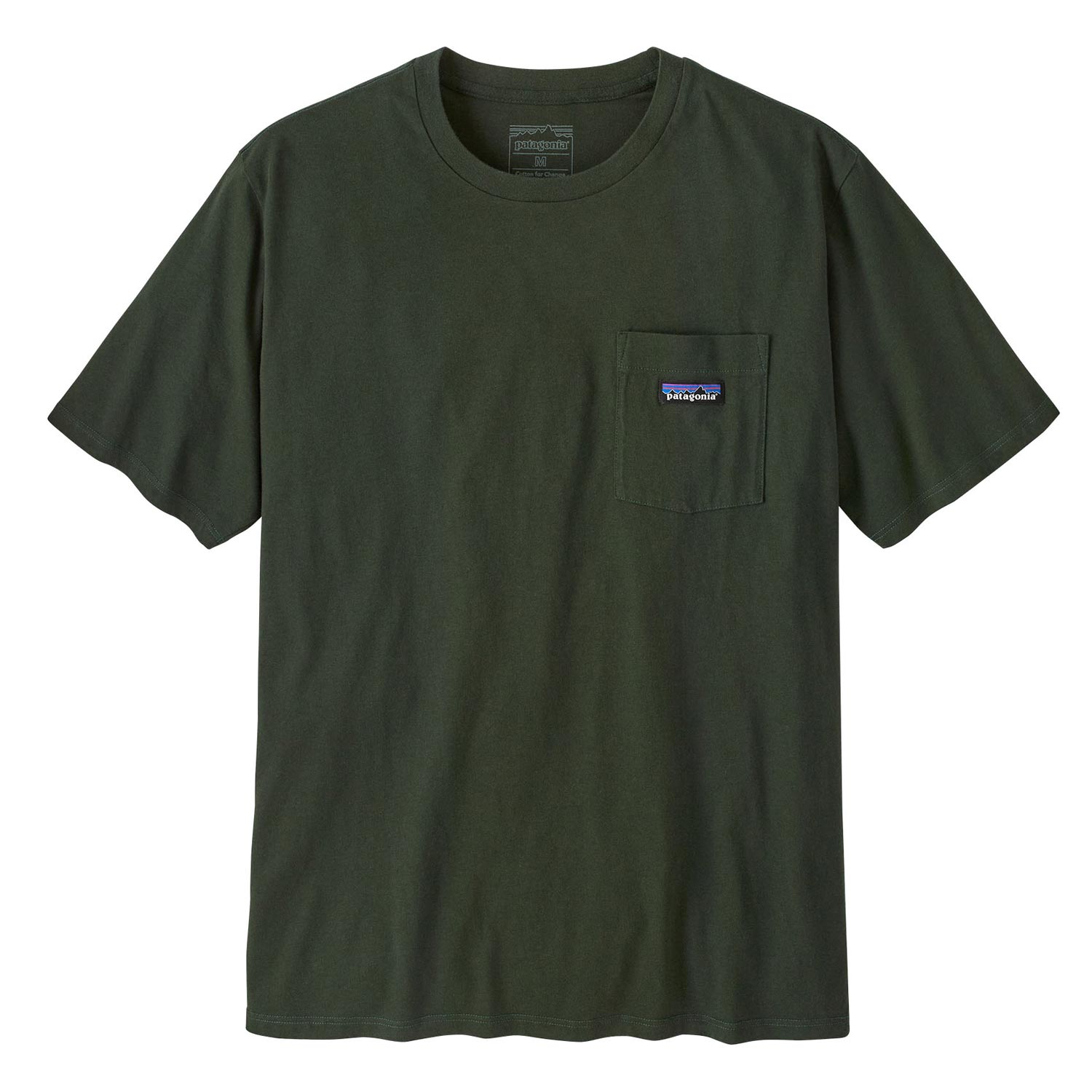 Patagonia Daily Pocket T-Shirt - Old Growth Green