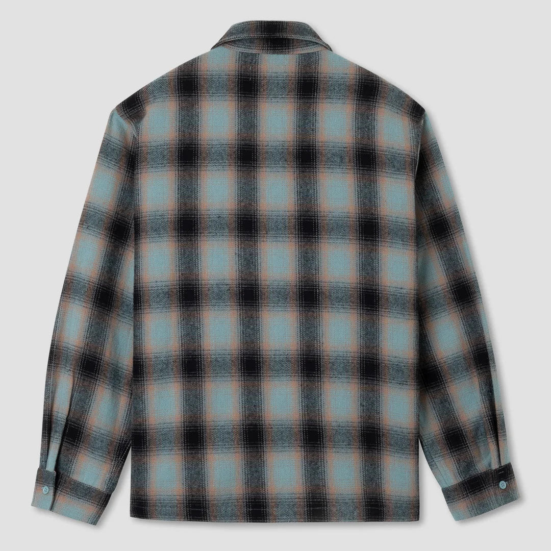 Stan Ray Zip Shirt - Blue / Pink Check