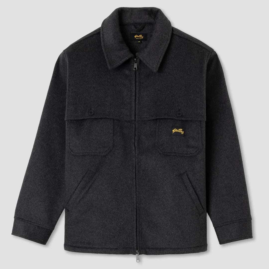 Stan Ray Mackinaw Jacket - Charcoal