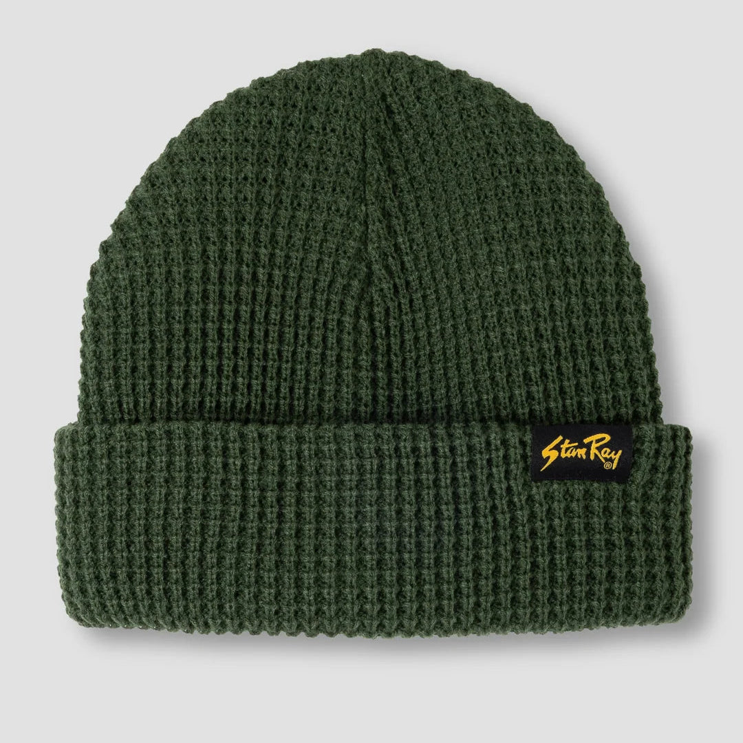 Stan Ray Waffle Beanie - Pineneedle