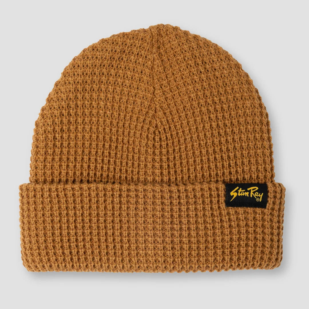Stan Ray Waffle Beanie - Brown Sugar