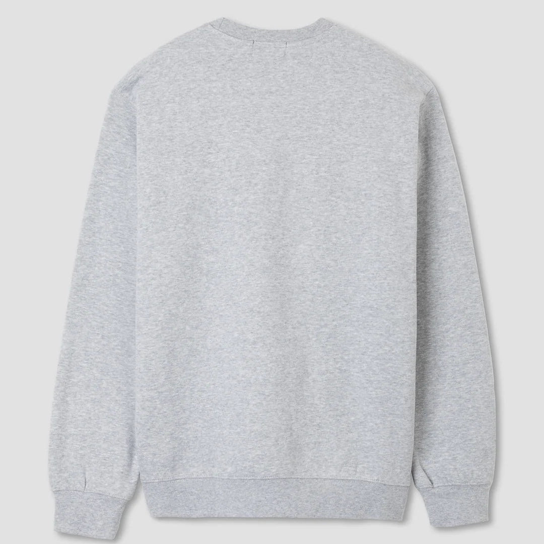 Stan Ray Chenille Patch Crew - Heather Grey