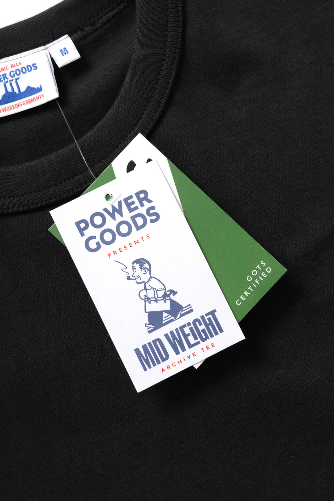 Power Goods Archive T-Shirt - Black