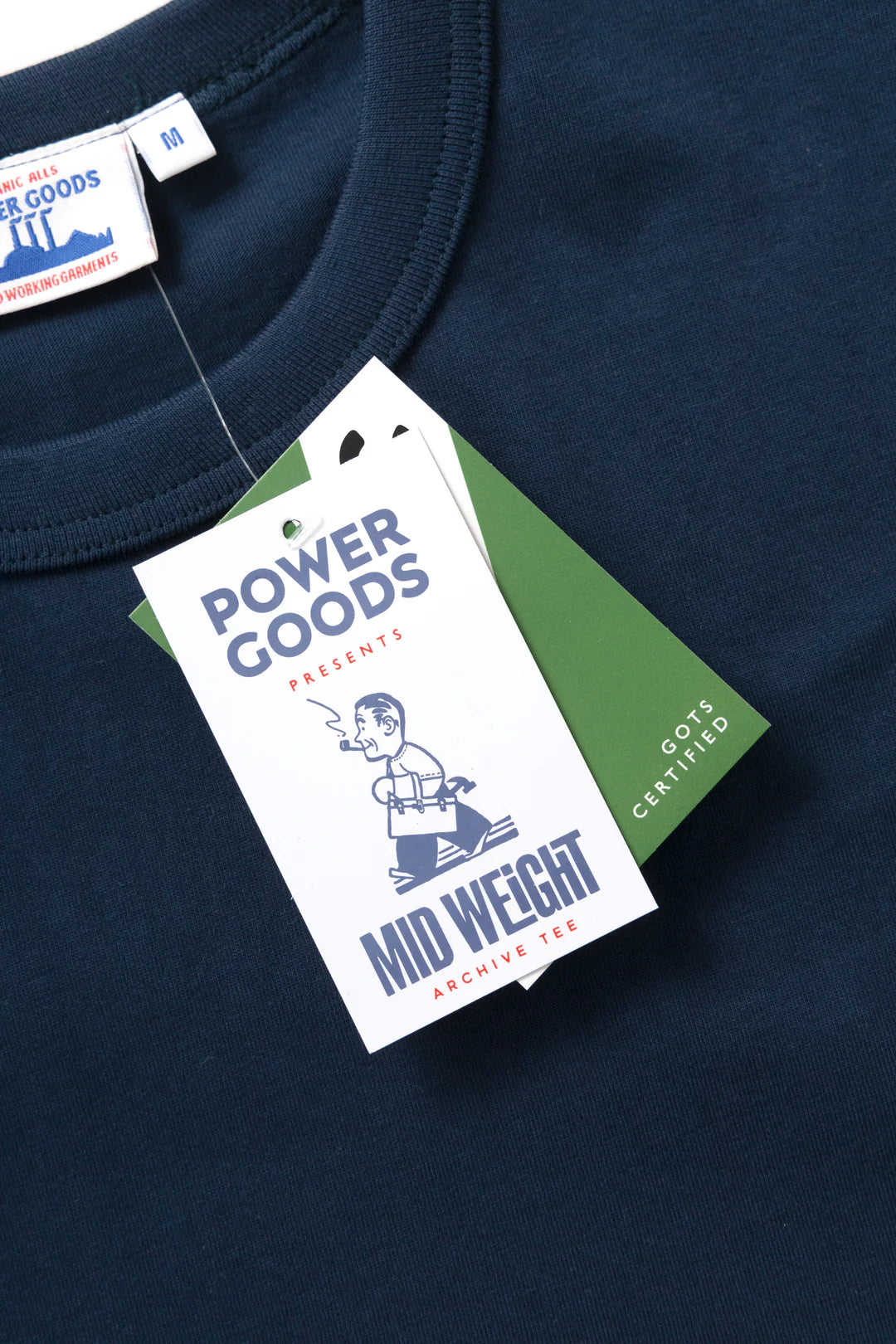 Power Goods Archive T-Shirt - Navy