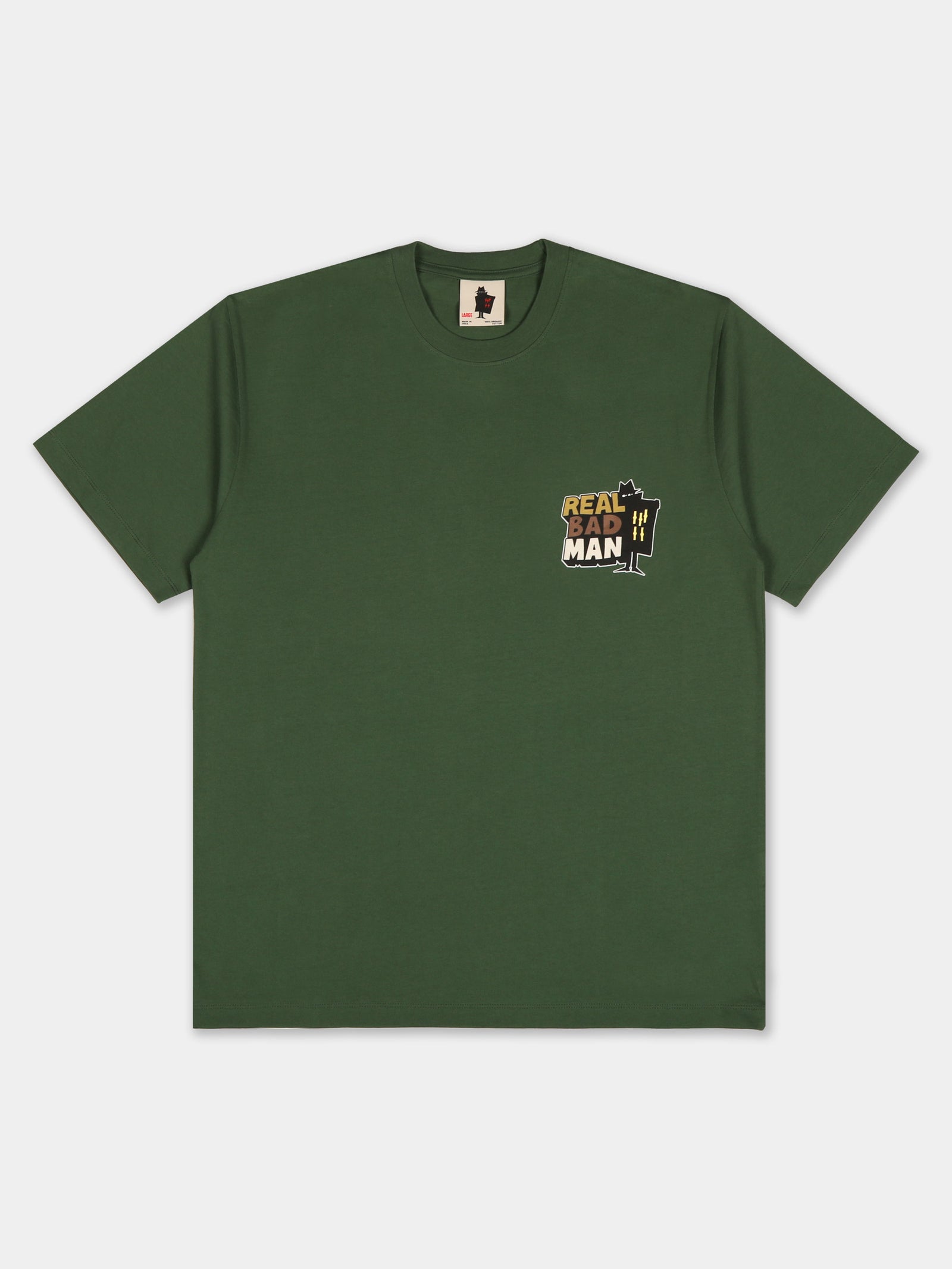 Real Bad Man Logo T-Shirt Vol 12 - Hunter Green