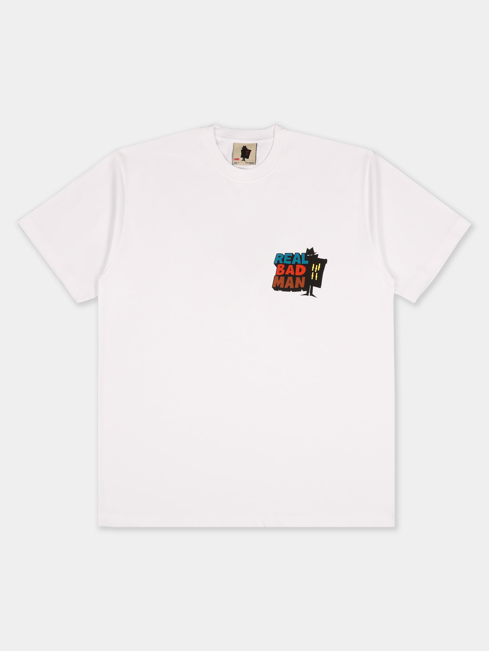 Real Bad Man Logo T-Shirt Vol 12 - White
