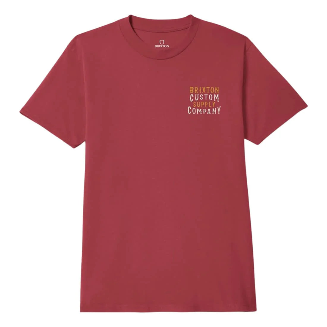 Brixton Wheaton T-Shirt - Robust Red
