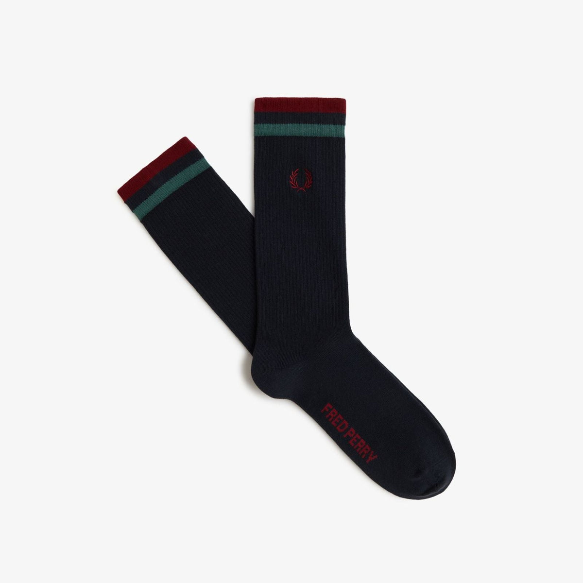 Fred Perry Tipped Sports Sock - Navy