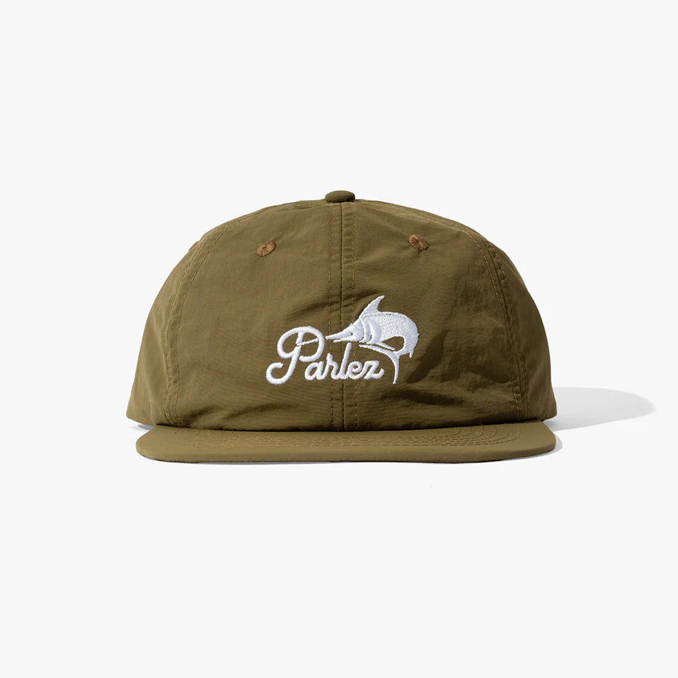 Parlez Catch 6 Panel Cap - Moss