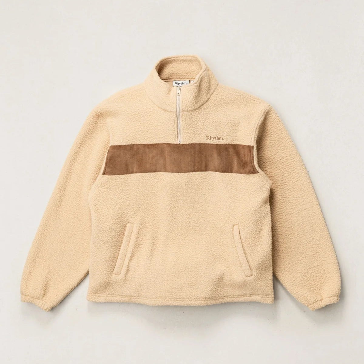 Rhythm 1/4 Zip - Ecru