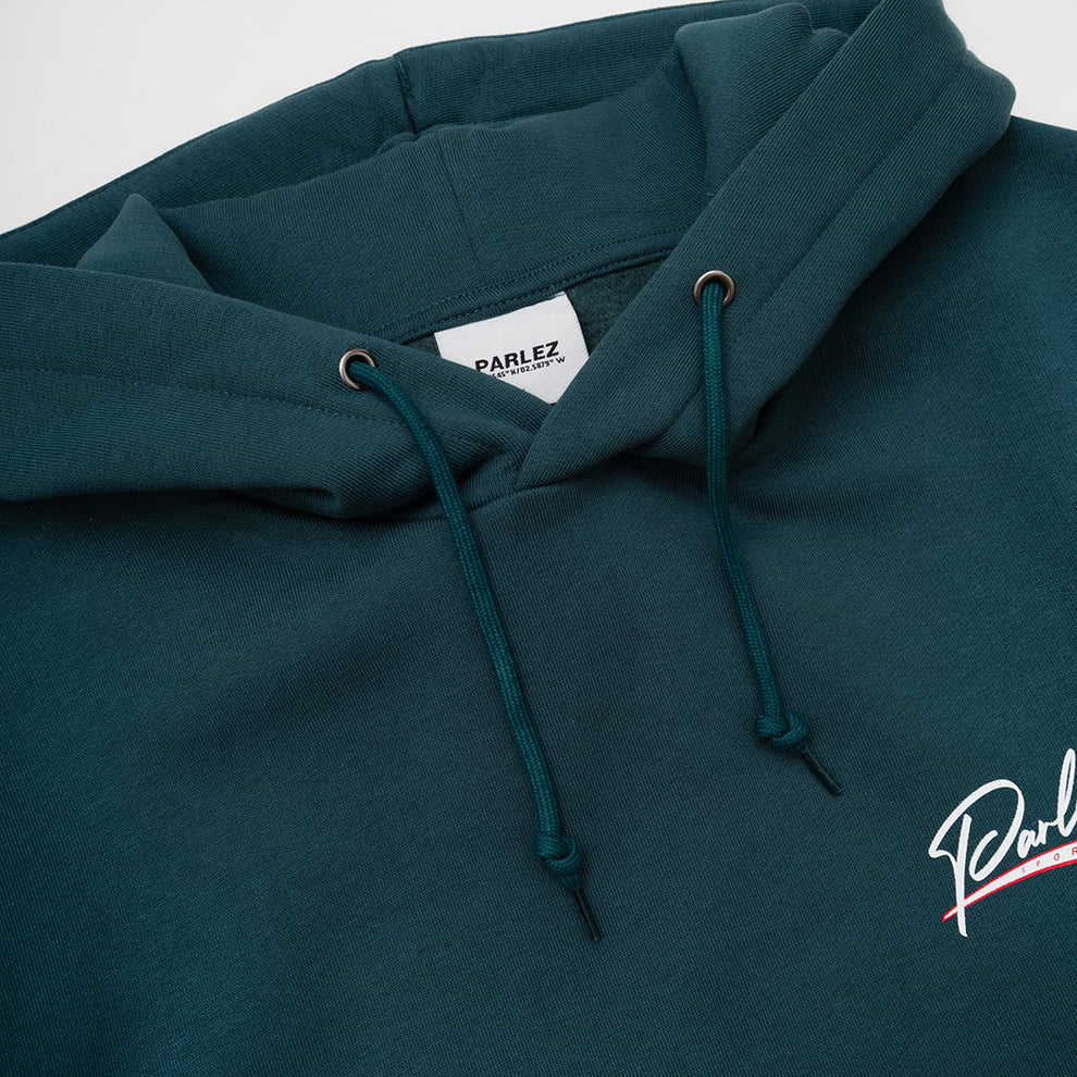 Parlez Chisel Hoodie - Petrol