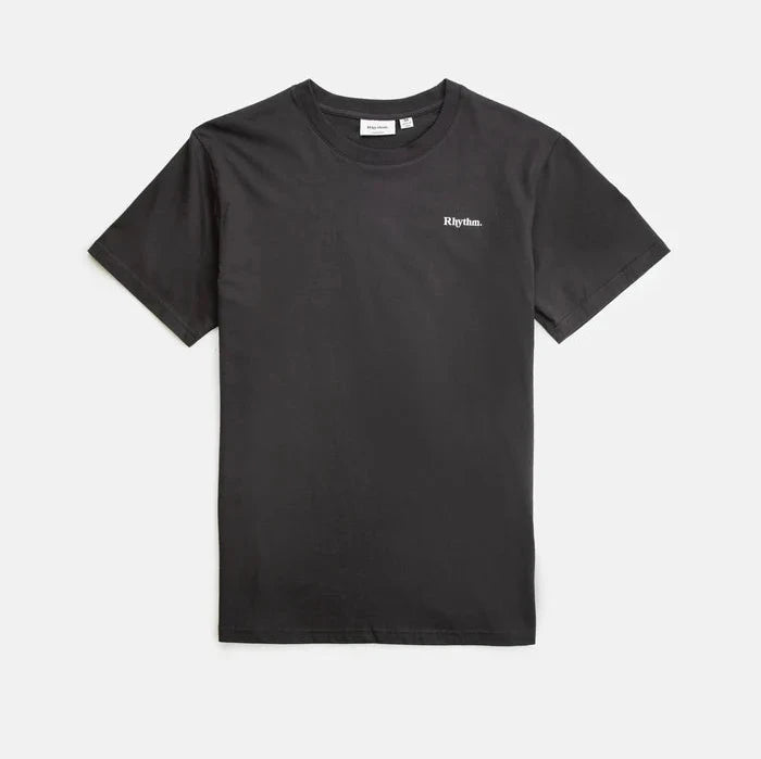Rhythm Classic Brand T-Shirt - Vintage Black
