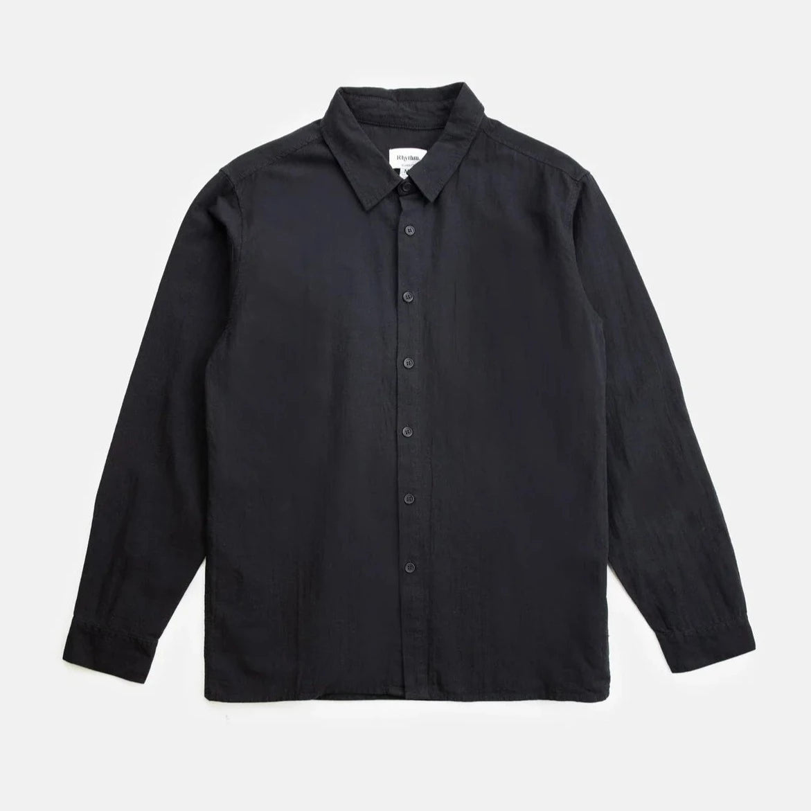 Rhythm Classic Linen Shirt - Vintage Black