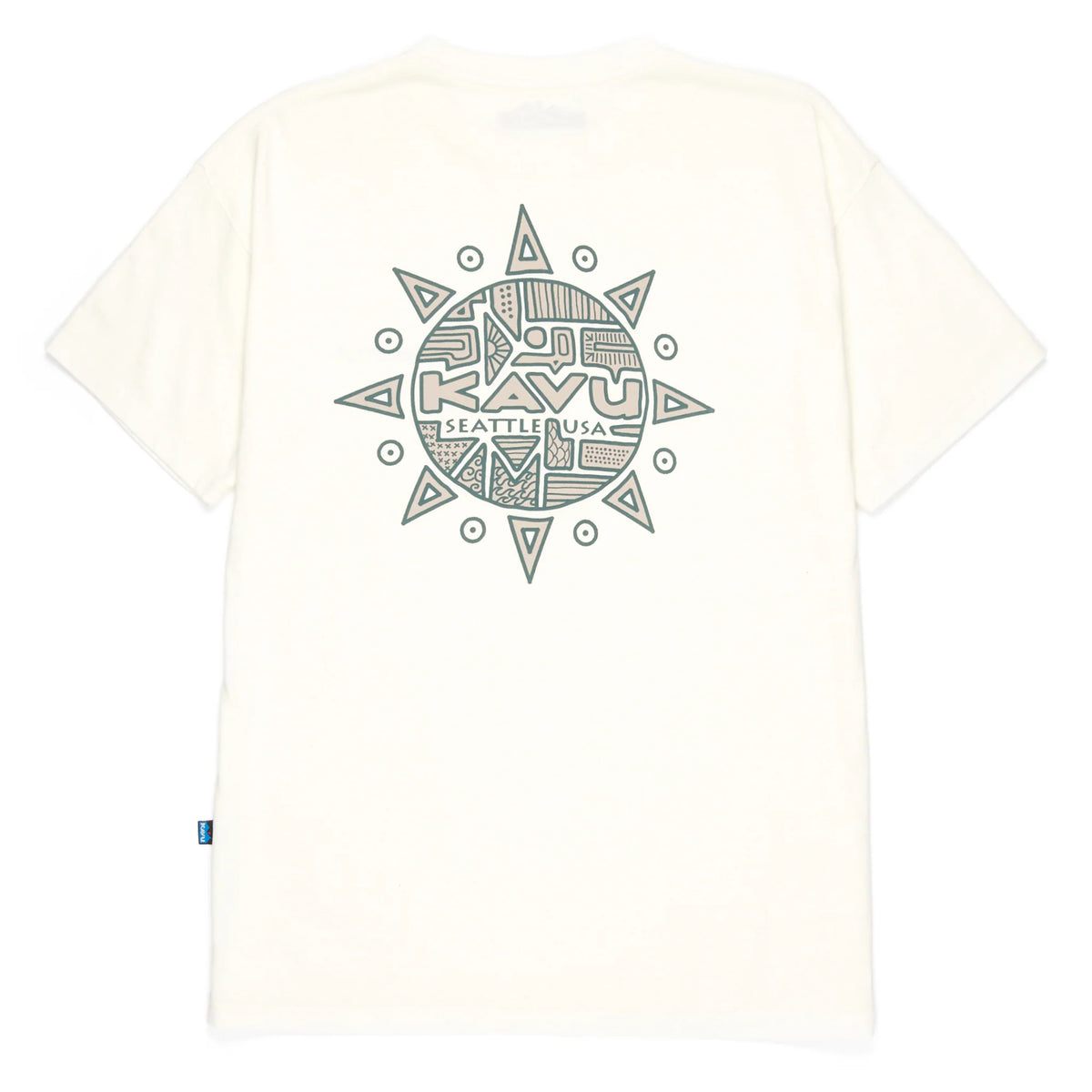 Kavu Compass T-Shirt - Off White