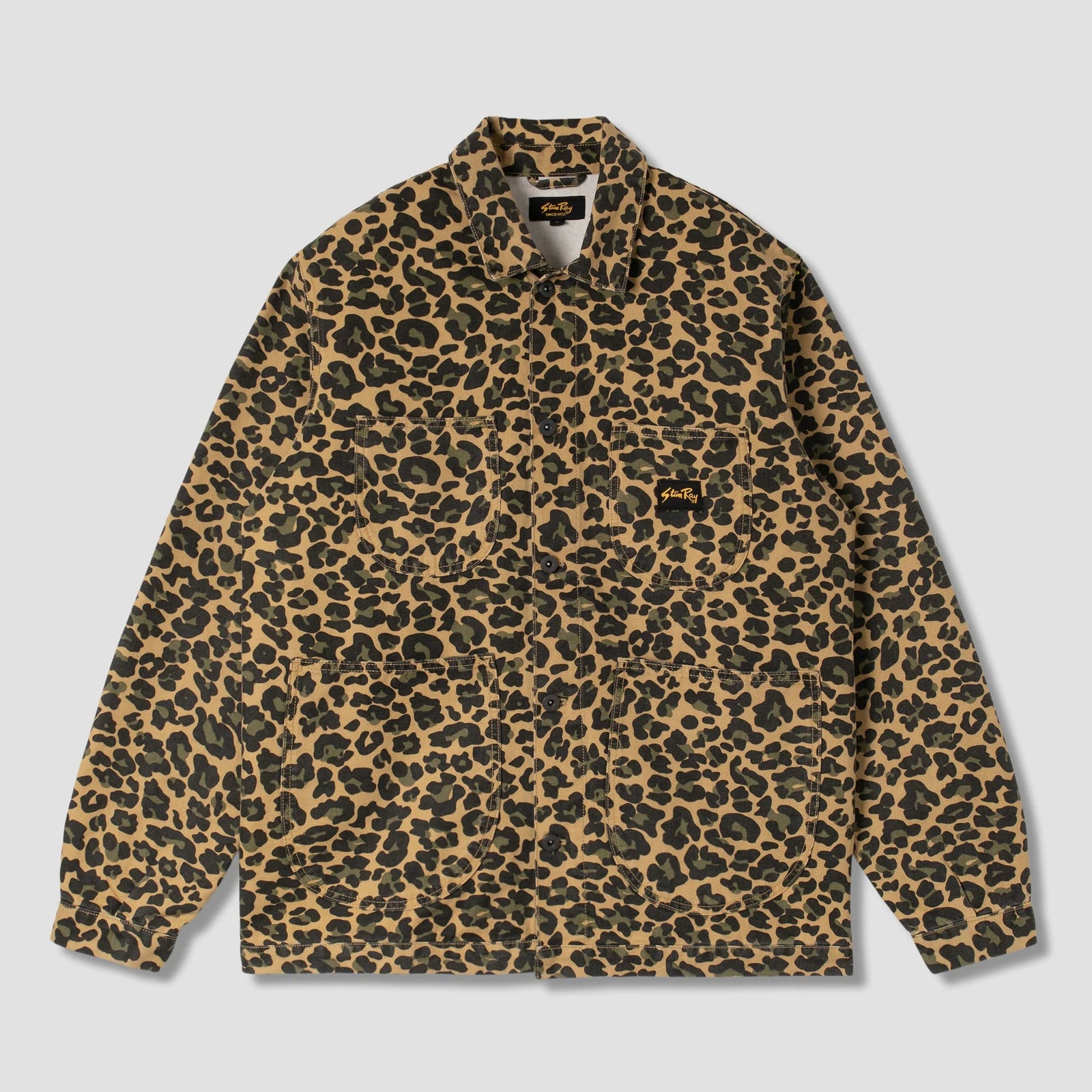 Stan Ray Coverall Jacket - Leopard Camo