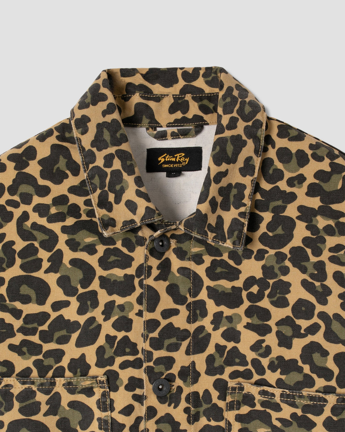 Stan Ray Coverall Jacket - Leopard Camo