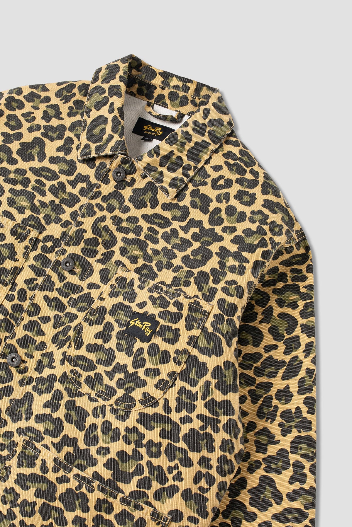 Stan Ray Coverall Jacket - Leopard Camo
