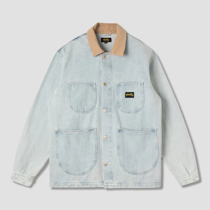 Stan Ray Coverall Jacket - Lite Blue Denim