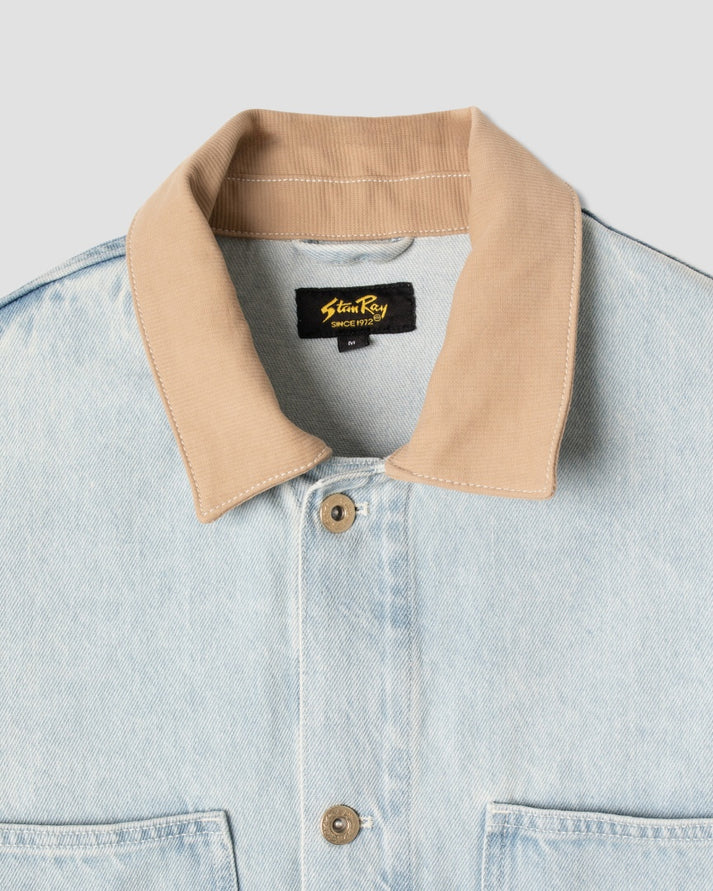 Stan Ray Coverall Jacket - Lite Blue Denim