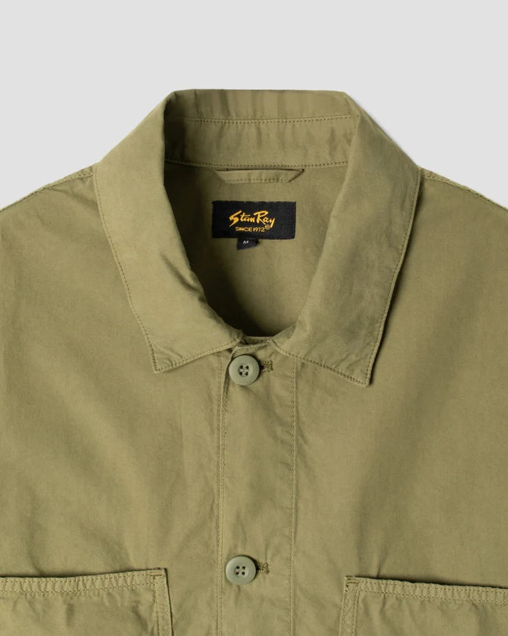 Stan Ray Coverall Jacket - Olive Poplin