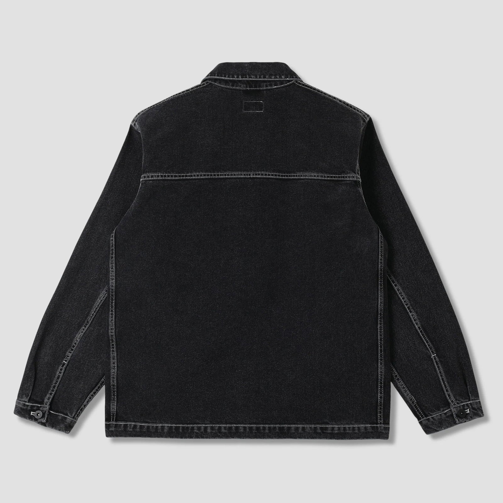 Stan Ray Coverall Jacket - Stonewash Black Denim