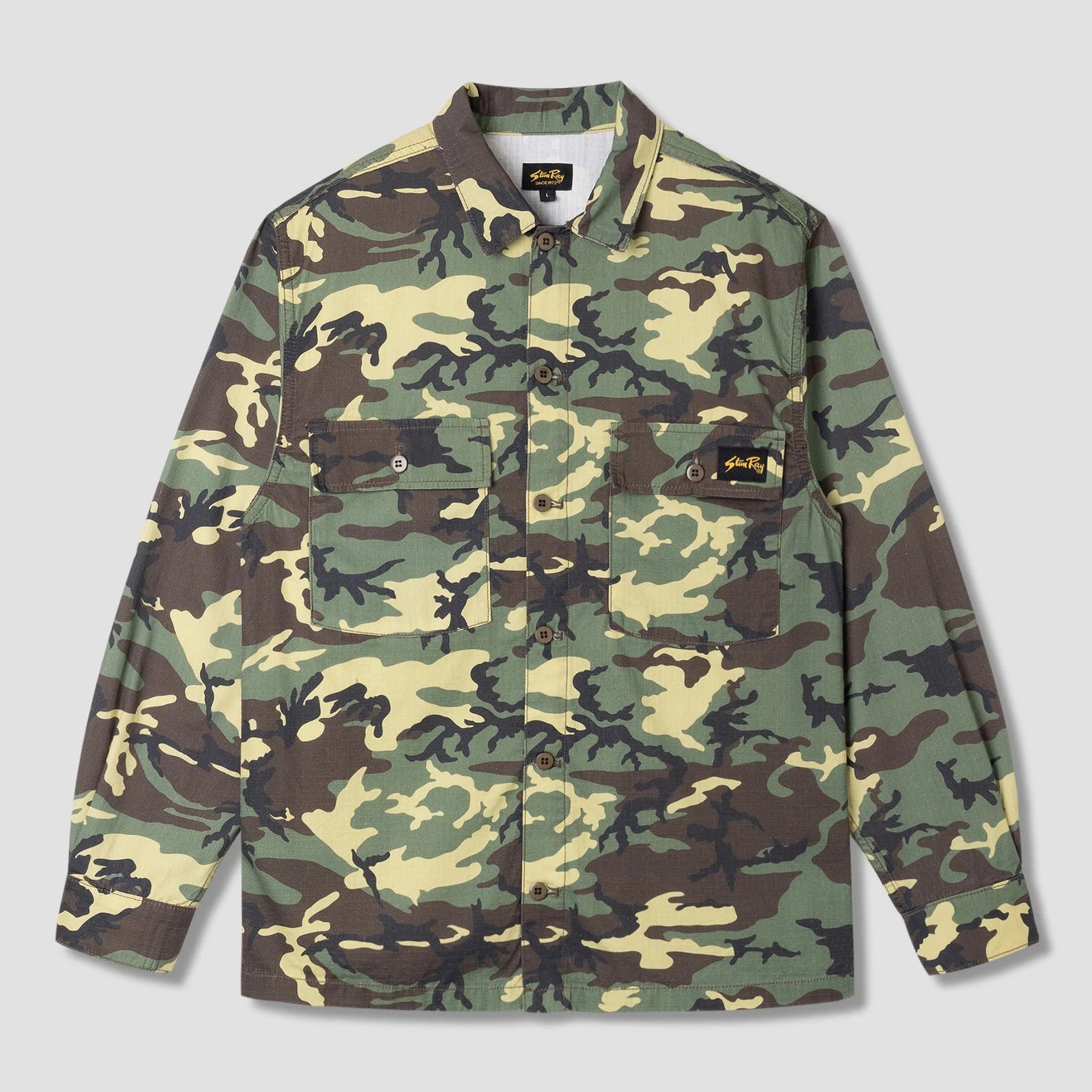 Stan Ray CPO Shirt - Woodland DMP Ripstop