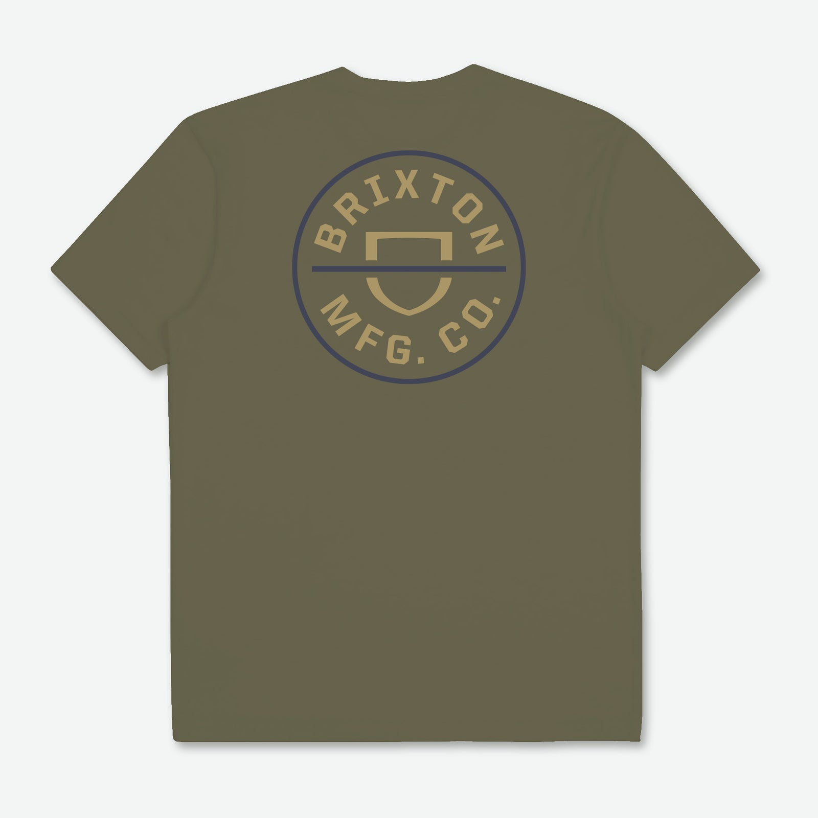Brixton Crest 2 T-Shirt - Olive Surplus