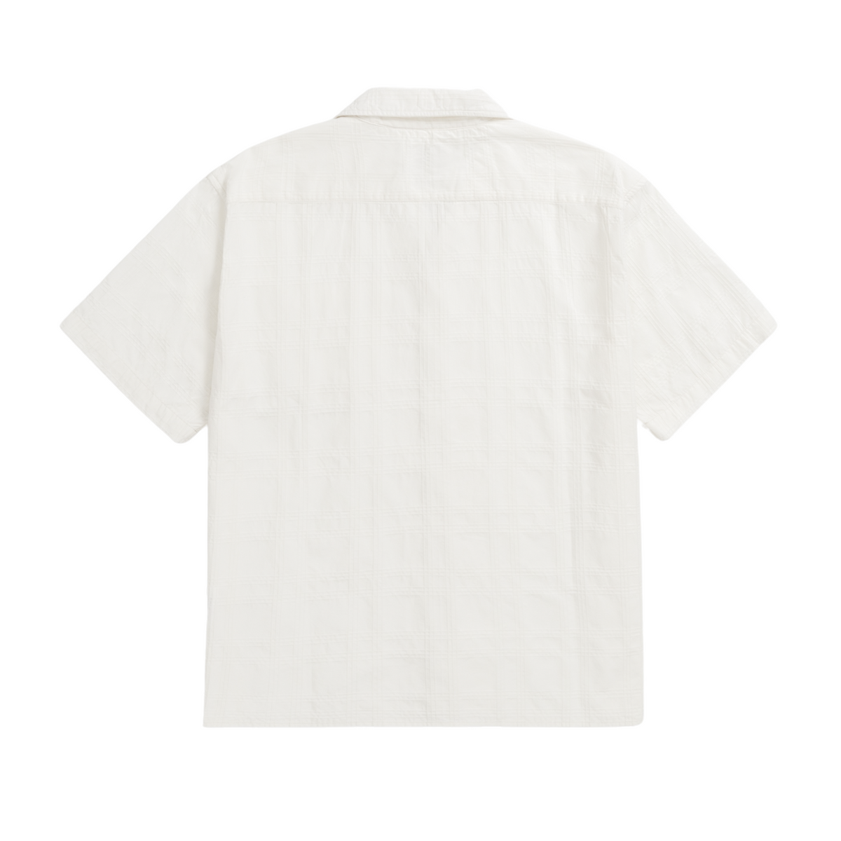 Norse Projects Carsten Dobby Check Shirt - Ecru