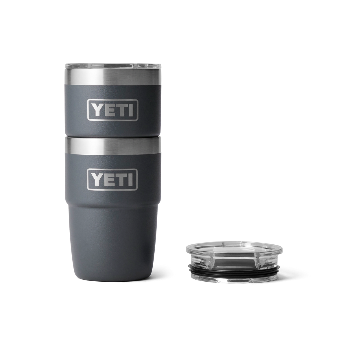 Yeti 8oz Stackable Cup - Charcoal
