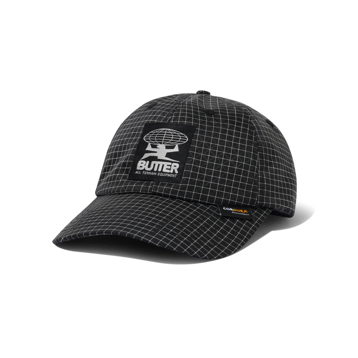Butter Goods Cordura Terrain 6 Panel Cap - Black