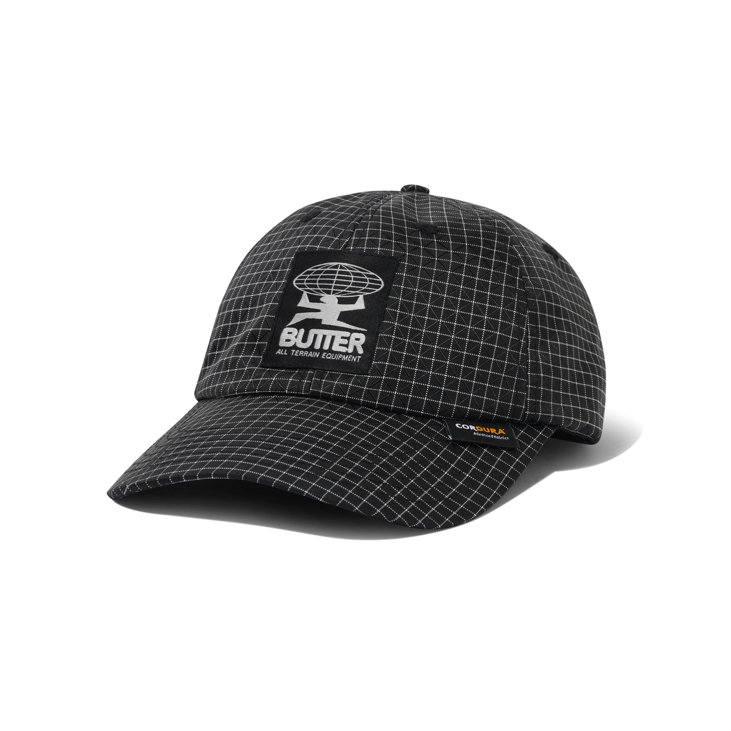 Butter Goods Cordura Terrain 6 Panel Cap - Black