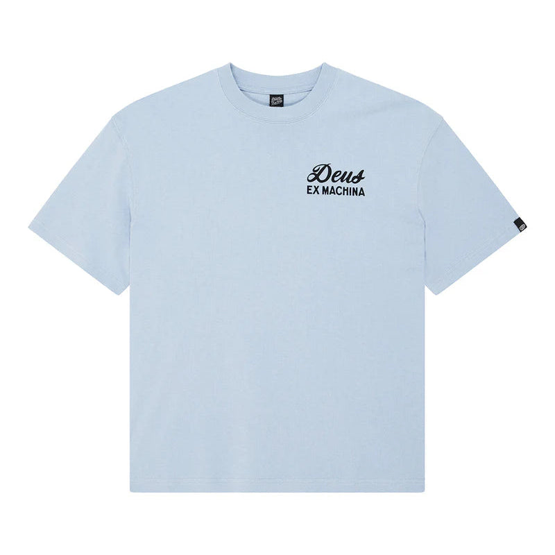 Deus Harajuku Sign T-Shirt - Cerulean Blue