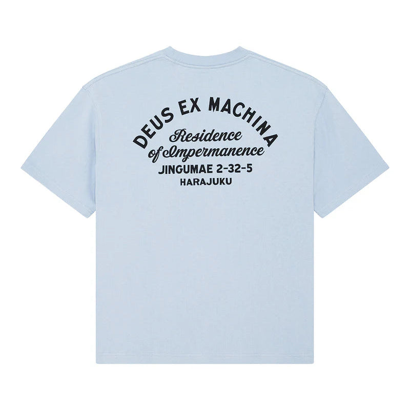 Deus Harajuku Sign T-Shirt - Cerulean Blue