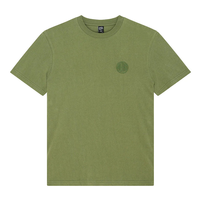 Deus Pill Logo T-Shirt - Pine Green