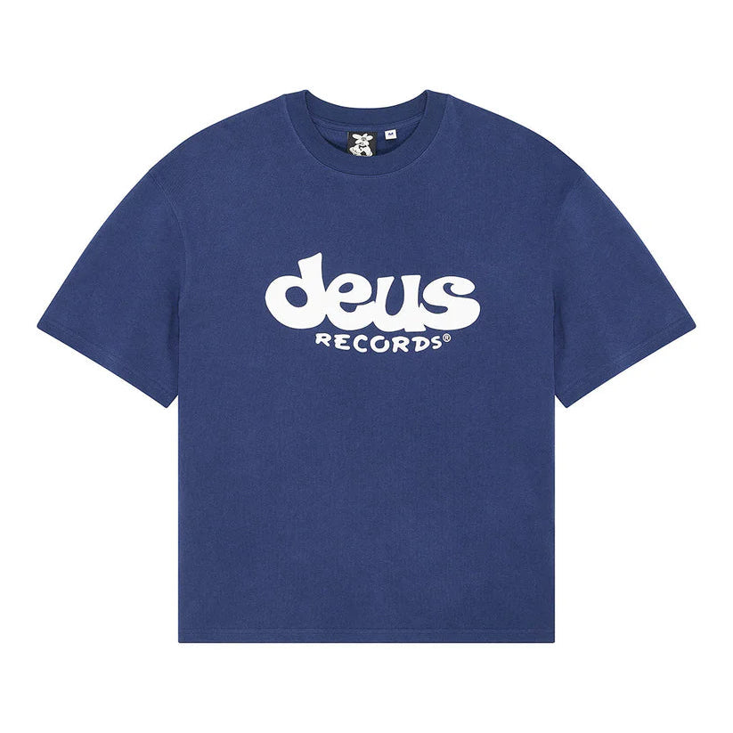 Deus Smile T-Shirt - Limoges Blue