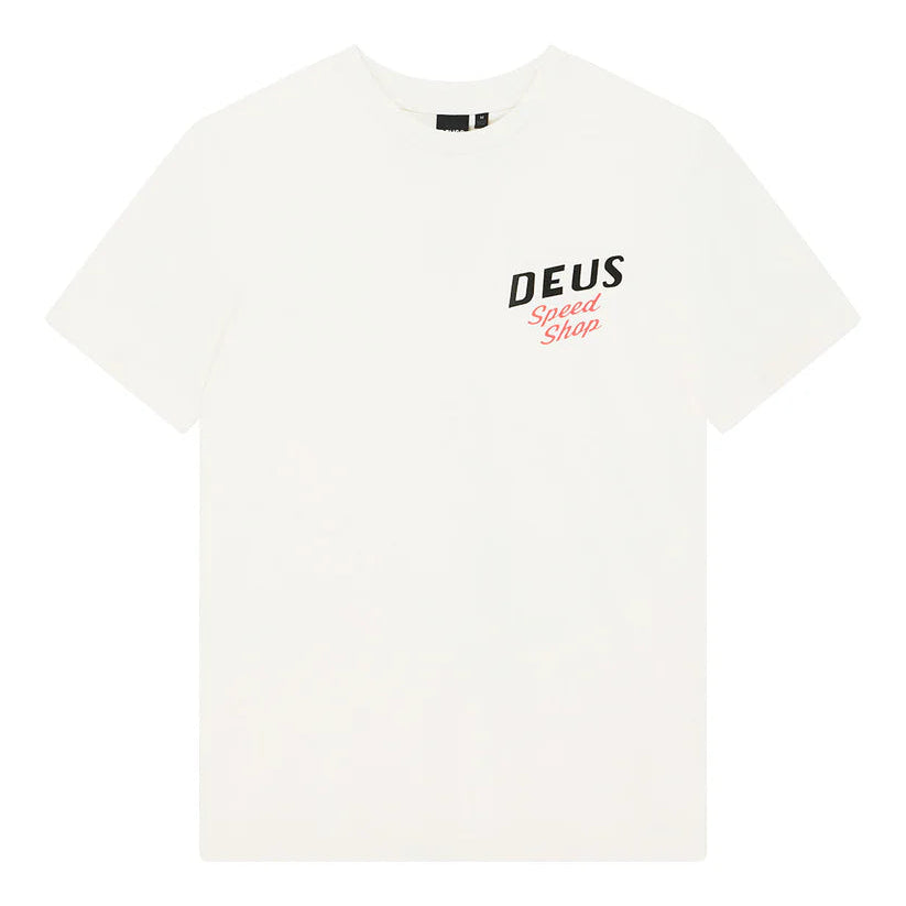 Deus Dogleg T-Shirt - Dirty White