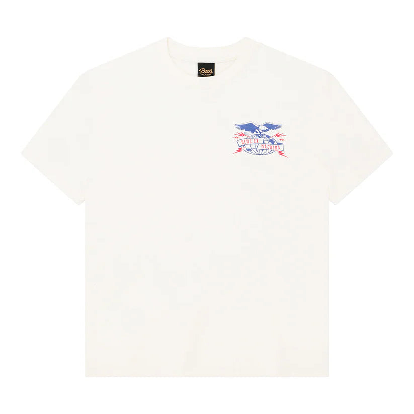 Deus Claw-Some Whizz T-Shirt - Dirty White