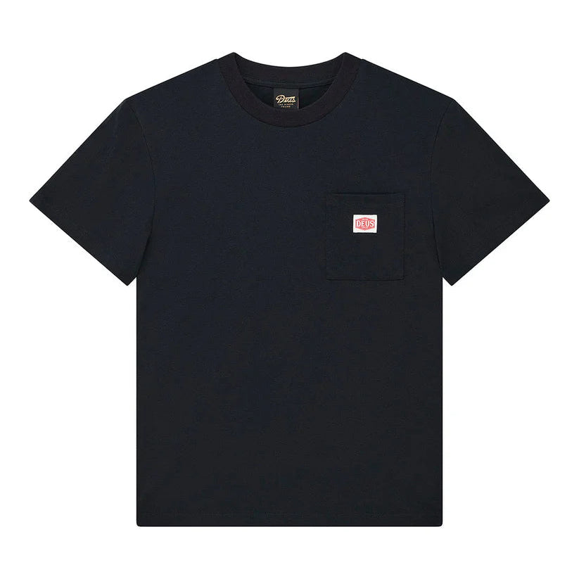 Deus Parts & Service Pocket T-Shirt - Black