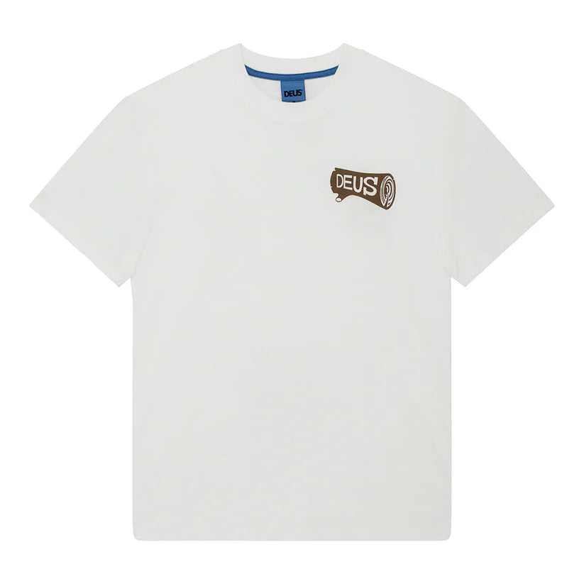 Deus Log T-Shirt - Vintage White