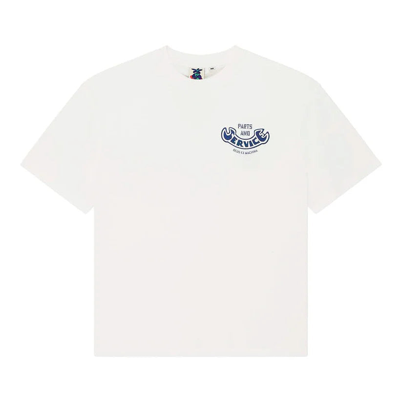 Deus Ruff And Smooth T-Shirt - Vintage White