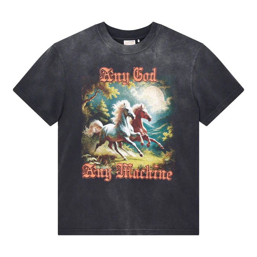 Deus Horseplay T-Shirt - Black Beauty