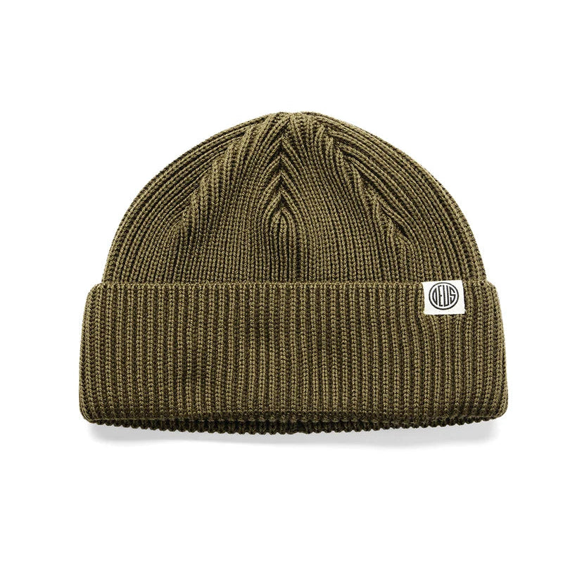 Deus Pill Merino Beanie - Olive Green