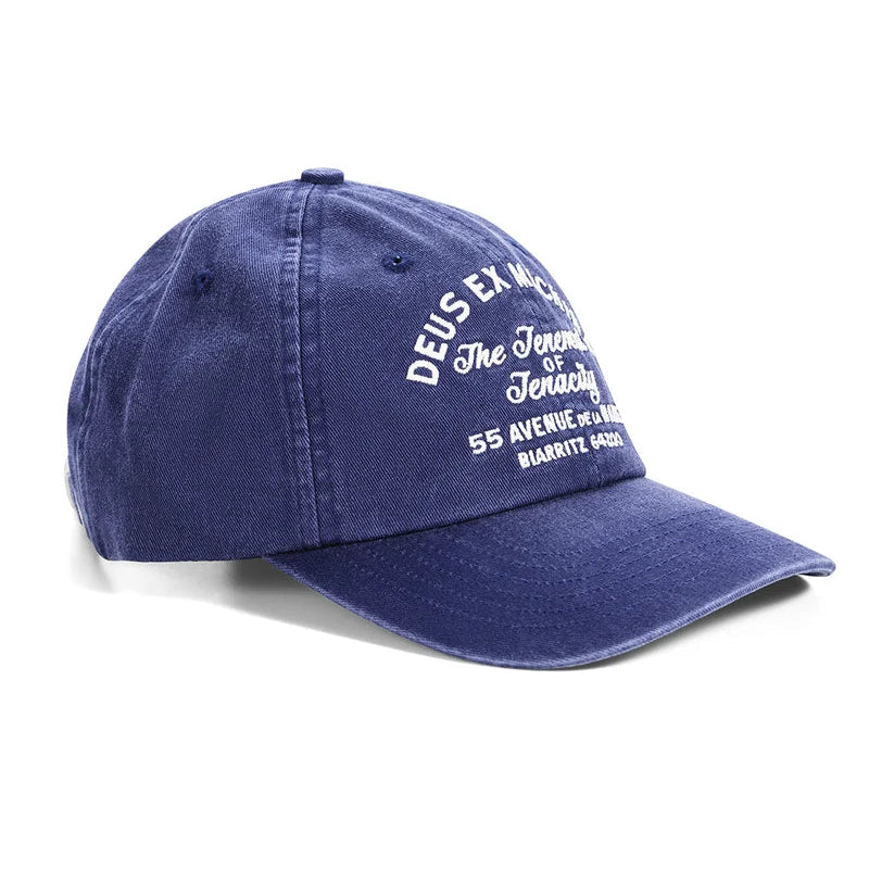 Deus Biarritz Sign Cap - Mechanic Blue