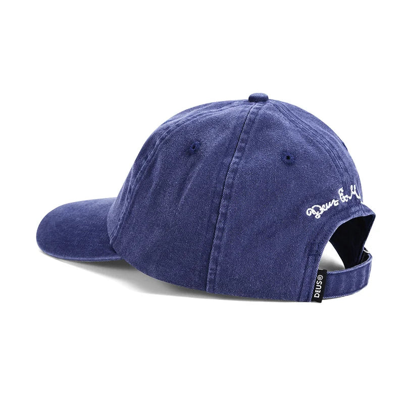 Deus Biarritz Sign Cap - Mechanic Blue